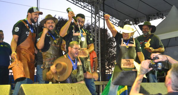 Chama o Lê é o grande vencedor da Copa de Assadores do Festival Internacional da Carne