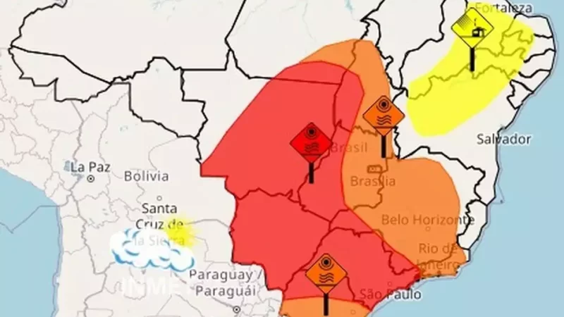 Previsão Meteorológica Alerta para Perigo de Morte devido à Onda de Calor