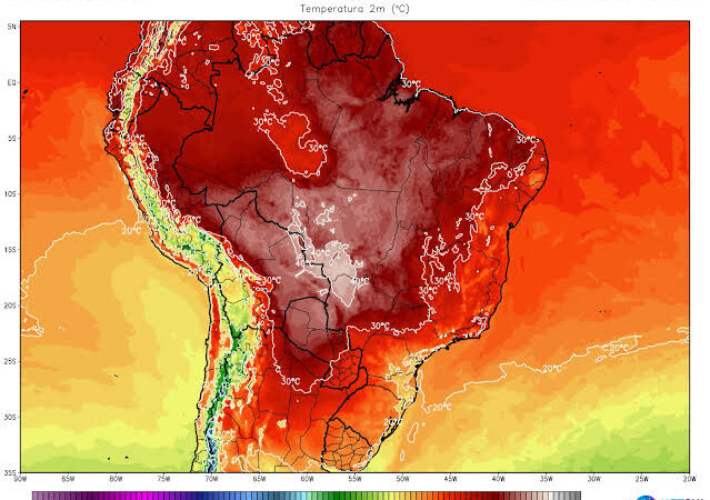 Estudo do Inpe Revela Aumento Exponencial nas Ondas de Calor no Brasil: Dias Quentes Aumentaram Sete Vezes em 30 Anos