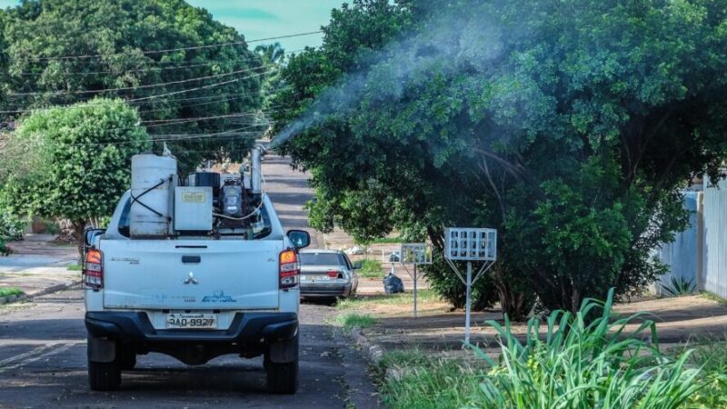 Combate à dengue é reforçado em seis bairros com o uso do Fumacê