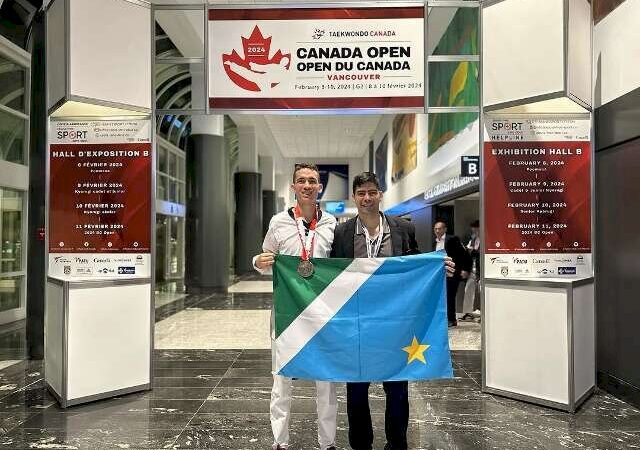 Luiz Felipe Aquino Brilha e Conquista 3º Lugar no Canadá Open de Taekwondo