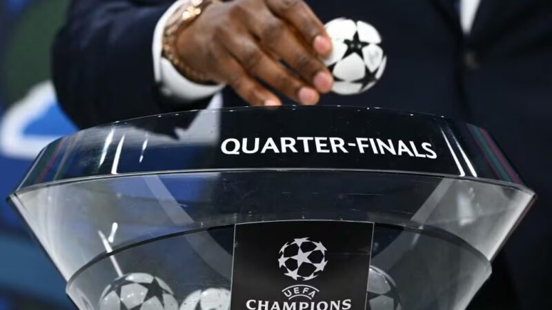 Champions League: veja os confrontos das quartas de final