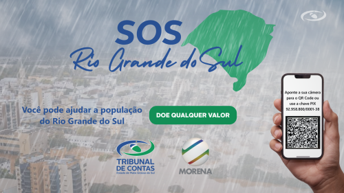 TCE promove campanha para ajudar vítimas das enchentes no RS com apoio de artistas de MS