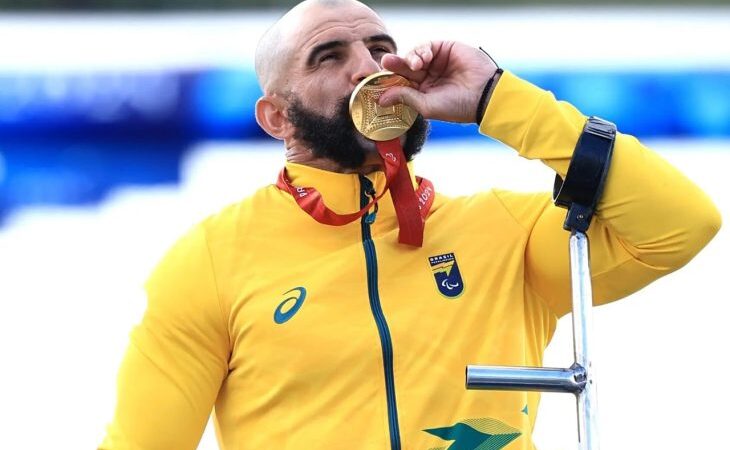 Fernando Rufino é ouro na paracanoagem na Paralimpíada de Paris-2024