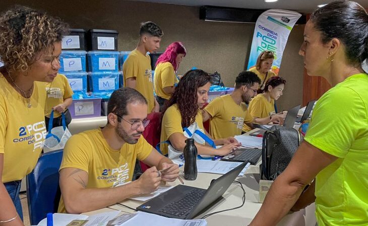 Entrega dos kits da 2ª Corrida dos Poderes começa com clima de entusiasmo, expectativa e solidariedade