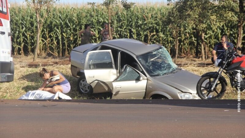 Motorista morre em colisão frontal na BR-262, próximo ao Indubrasil