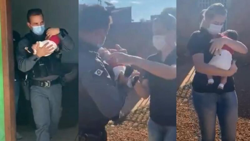 Bebê é deixado como garantia de dívida de drogas em boca de fumo e resgatado por familiares