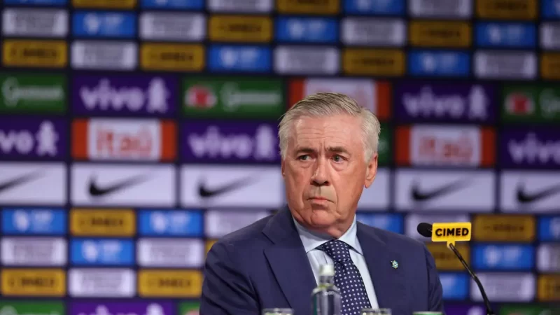Ancelotti convoca primeira seleção brasileira para jogos das Eliminatórias