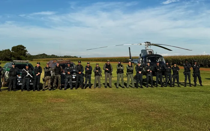 Operação Falcão da PM combate crimes rurais em MS e recupera gado, veículos e drogas