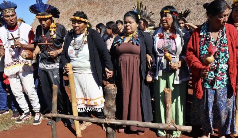 Ministra Sônia Guajajara entrega 12 dos 20 poços artesianos previstos na Reserva Indígena de Dourados