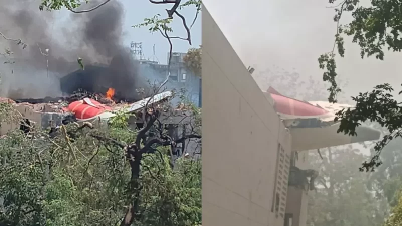 Tragédia na Índia: Avião com 242 pessoas a bordo cai após decolagem em Ahmedabad