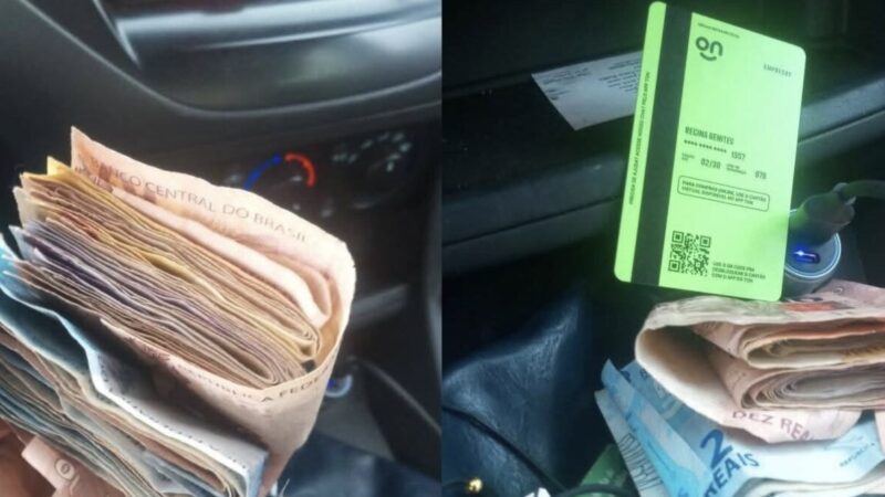Motorista de aplicativo procura dona de bolsa com dinheiro esquecida em carro em Campo Grande