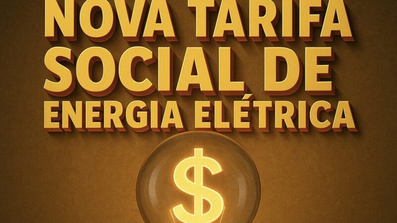 Nova Tarifa Social de Energia entra em vigor e garante conta de luz gratuita para famílias de baixa renda