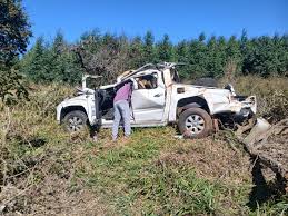 Novo capotamento é registrado na “Curva da Morte” da BR-060 entre Paraíso das Águas e Camapuã