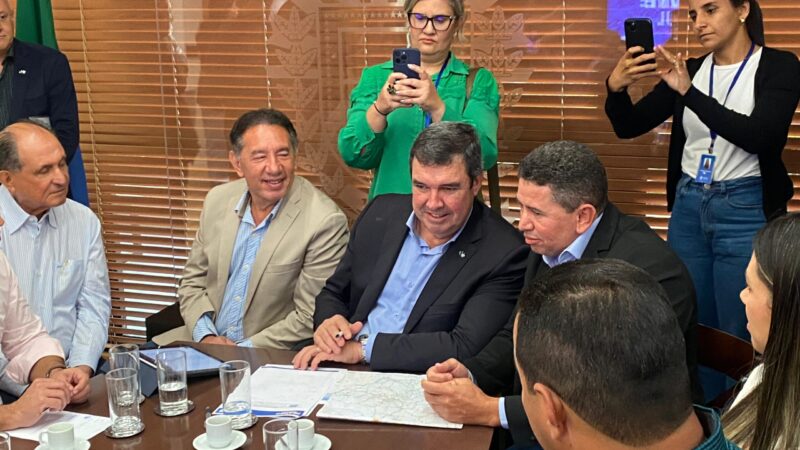 Gerson Claro acompanha anúncio de novos investimentos para três municípios no MS Ativo