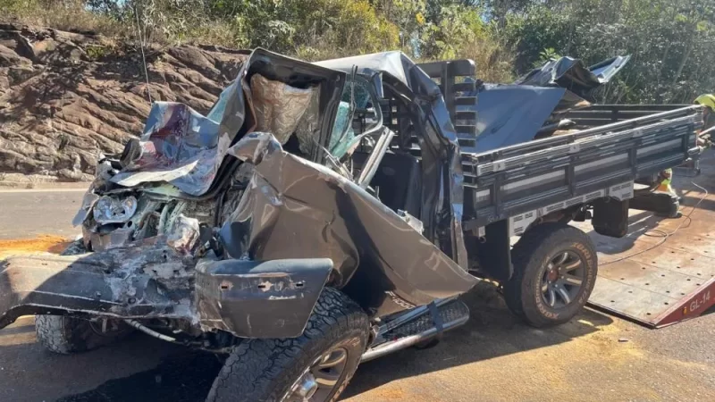 Motorista fica em estado grave após colisão na BR-163 em MS