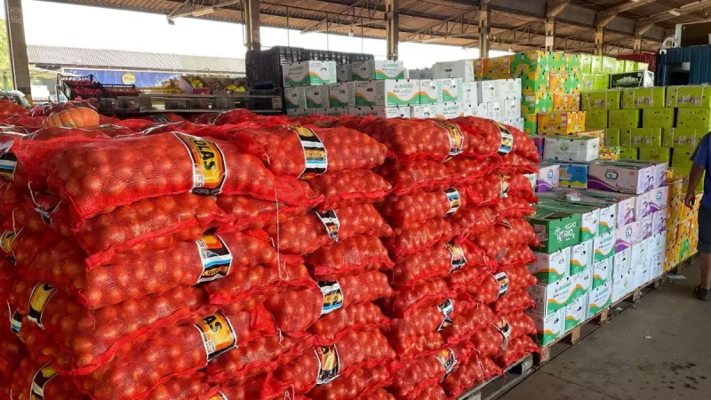 Frutas e hortaliças ficam mais baratas na Ceasa-MS