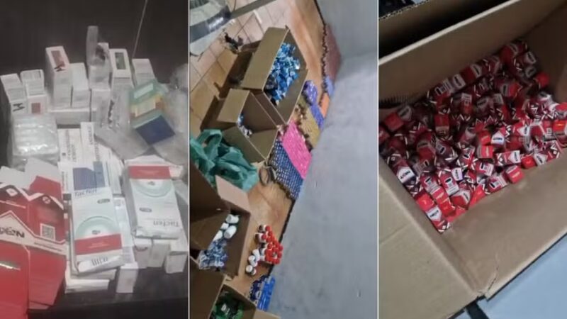 Operação nacional combate quadrilha de falsificação de anabolizantes e emagrecedores em MS