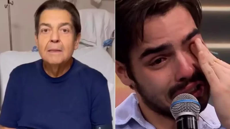 Faustão é internado às pressas em SP com infecção na perna; filho adia festa com famosos