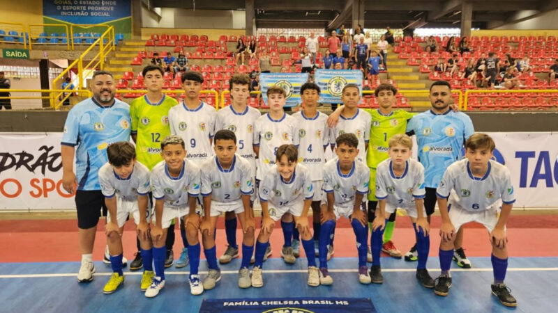 Chelsea Brasil MS avança às quartas da Taça Brasil Sub-13 de Futsal com vitória sobre Chapecó