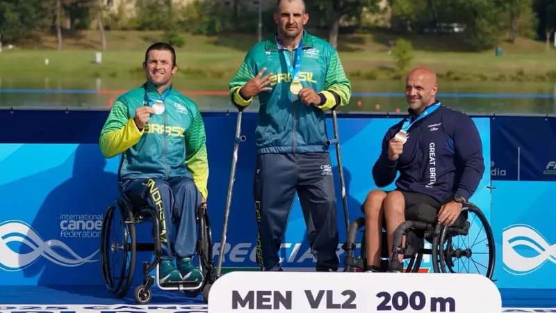 Fernando Rufino conquista tetracampeonato mundial de paracanoagem na Itália