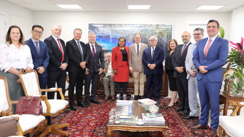 Ministro Herman Benjamin visita TJMS e reforça diálogo sobre precedentes e demandas da Justiça estadual