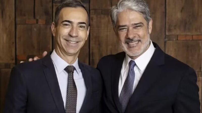 William Bonner deixa o Jornal Nacional e vai para o Globo Repórter; César Tralli assume bancada