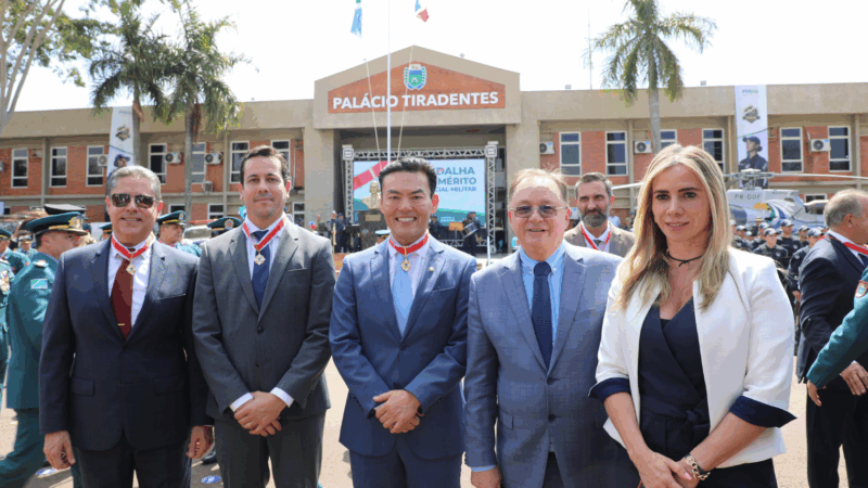 PMMS celebra 190 anos com solenidade e homenagens a autoridades e magistrados