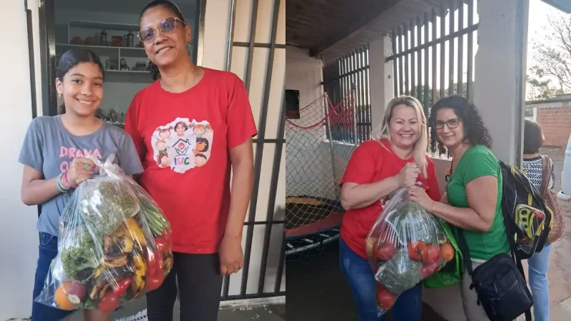 Alimentos que sobram na Ceasa/MS viram refeições para famílias em situação de vulnerabilidade em Campo Grande