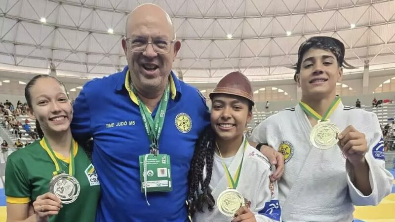 Judocas de MS conquistam 17 medalhas no Brasileiro Sub-13 e Sub-15 de Judô