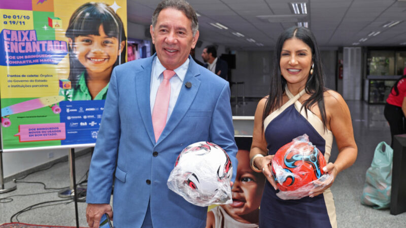 Assembleia Legislativa renova parceria com a Campanha Caixa Encantada para arrecadar brinquedos no Natal