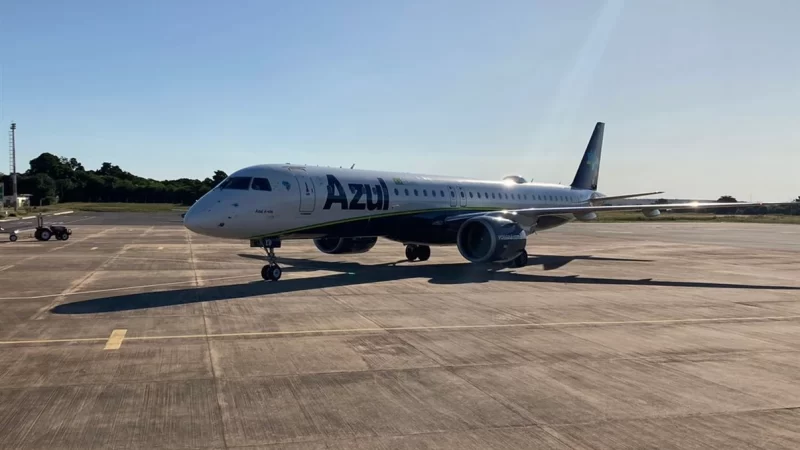 Voos da Azul para Corumbá passam a operar apenas na temporada de pesca