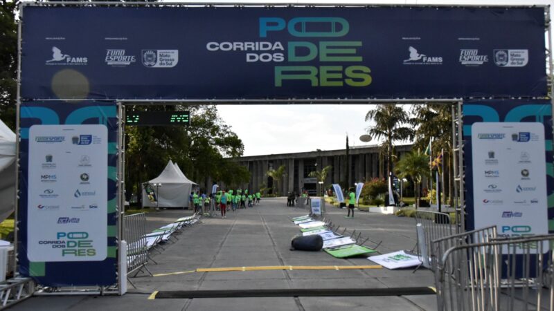 Entrega de kits da 3ª Corrida dos Poderes começa nesta terça-feira no Parque dos Poderes