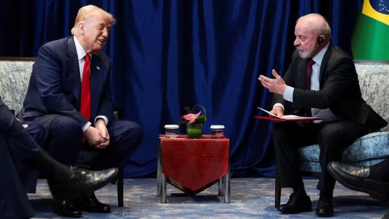 Parlamentares reagem ao encontro entre Lula e Trump na Malásia