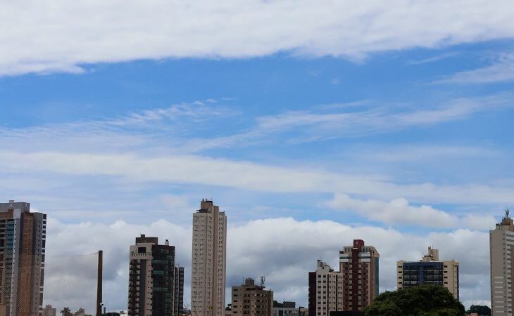 Frente fria derruba temperaturas e mantém previsão de chuva isolada em Mato Grosso do Sul