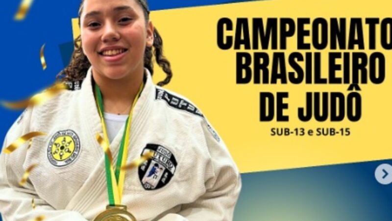 Judoca sul-mato-grossense campeã brasileira faz vaquinha para disputar Panamericano no Peru