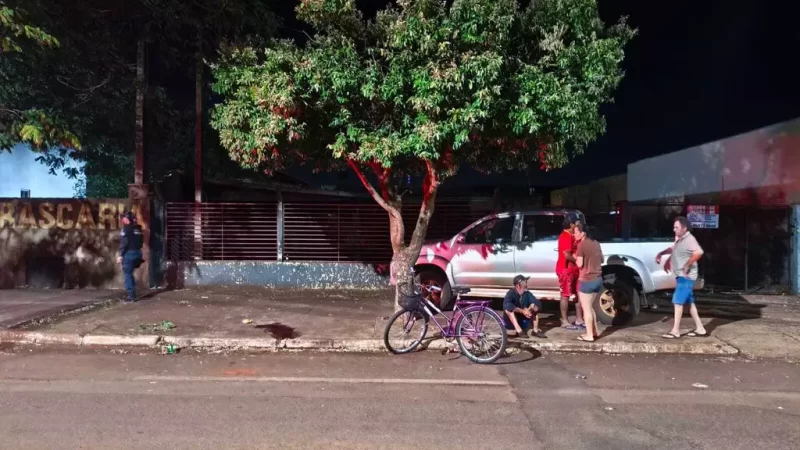 Idoso é morto a facadas após briga em bar no centro de Itaporã