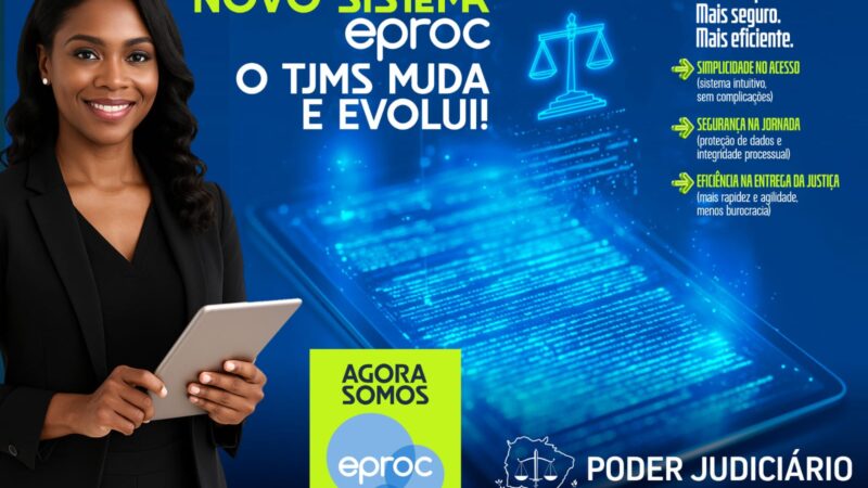 TJMS inicia implantação do sistema eproc com projeto-piloto em Sidrolândia