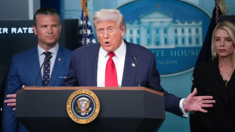 Trump promete resposta dura após ataque que matou dois membros da Guarda Nacional perto da Casa Branca