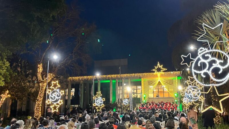 TJMS celebra abertura do Natal