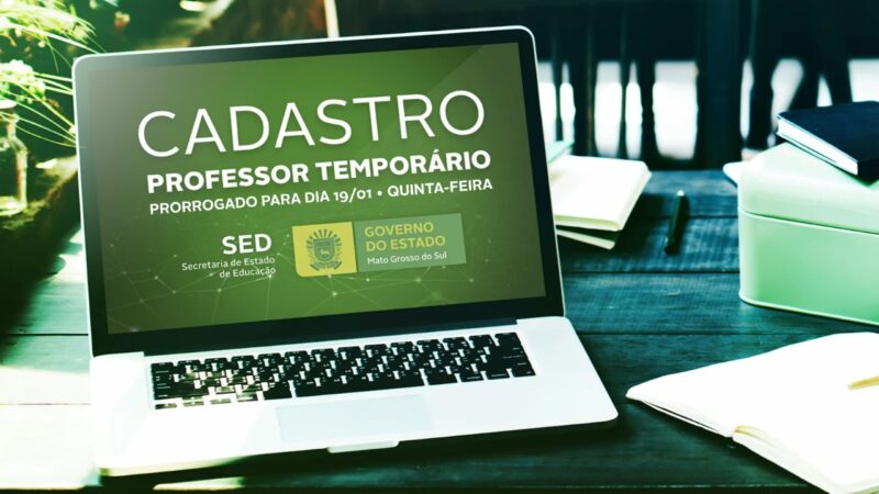SED abre cadastro para professores de cursos técnicos integrados ao Ensino Médio em MS