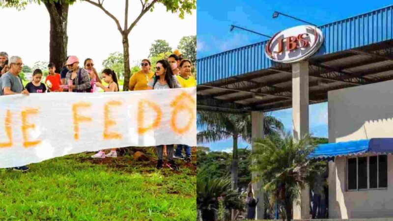 MP pressiona JBS por cortina vegetal imediata e empresa admite: árvores levarão 10 anos para atingir altura ideal