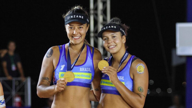 Sul-mato-grossenses Victoria e Saymon disputam etapa Elite do Mundial de Vôlei de Praia em Itapema