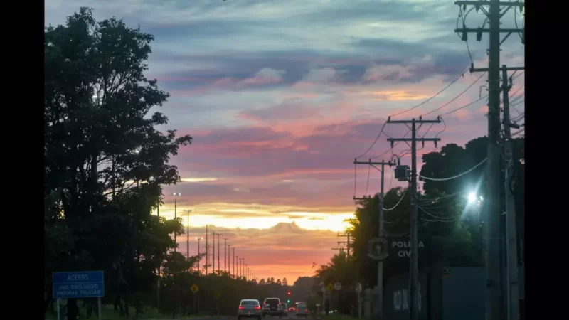 Sol aparece em Campo Grande, mas previsão indica retorno de chuvas e risco de temporais