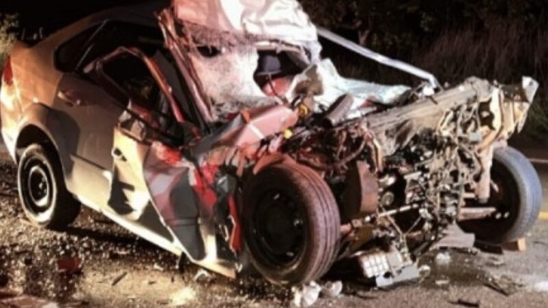 Motorista morre após colisão violenta com caminhão bitrem na BR-267, em Nova Andradina