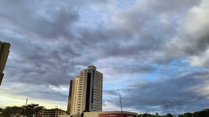 Quarta-feira terá temperaturas amenas e chance de chuva em Mato Grosso do Sul