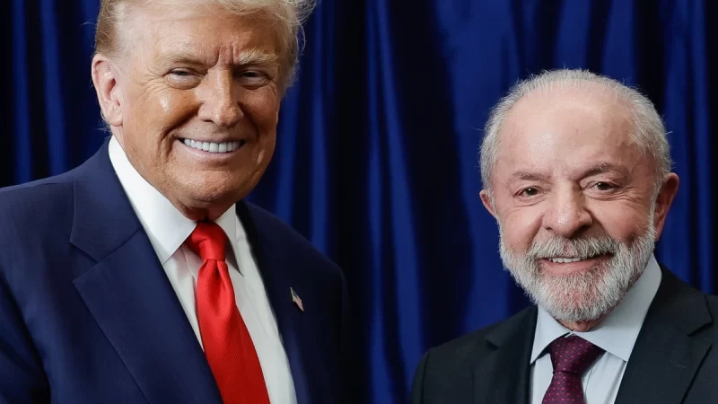 Trump diz que Lula terá “grande papel” em conselho de paz para Gaza