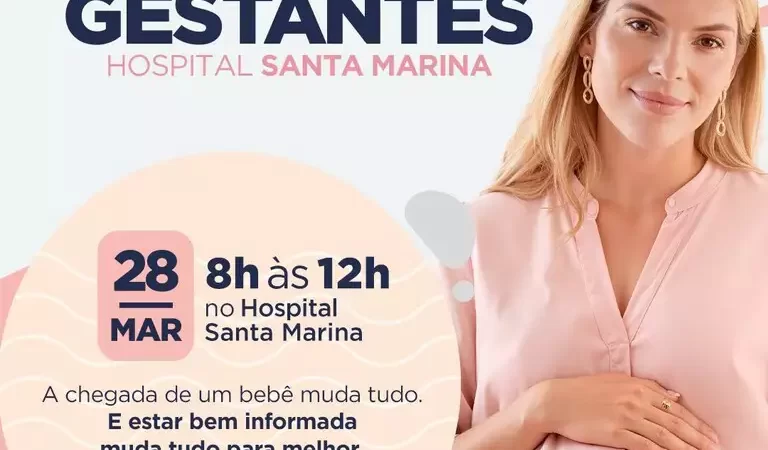 Hospital Santa Marina realiza 4ª edição de curso gratuito para gestantes em março