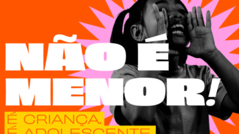 TJMS adere à campanha “#NãoÉMenor” e orienta uso de linguagem respeitosa sobre infância e juventude