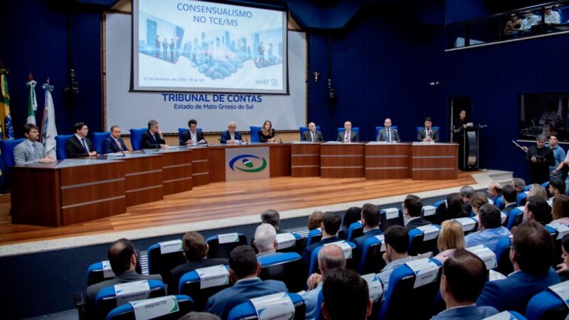 TCE-MS lança Consensualismo com presença de ministro do TCU para reduzir judicialização e acelerar soluções públicas